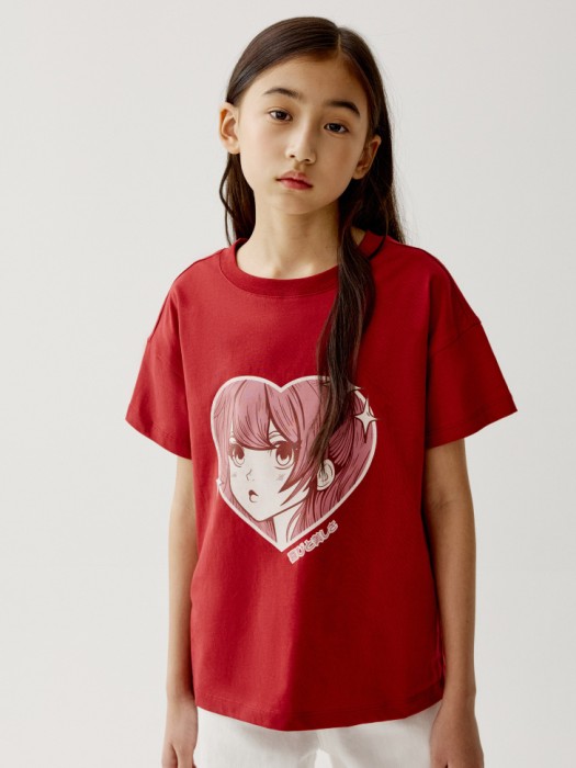 футболка с принтом аниме для девочек 4610517722355 фотография