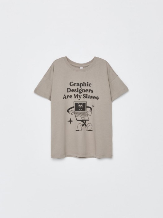 футболка с принтом для девочек по цене 599 руб вид справа