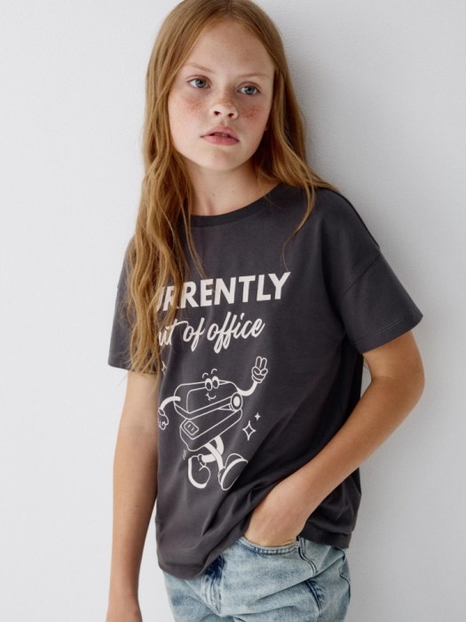 футболка с принтом для девочек 4680798558523 фотография