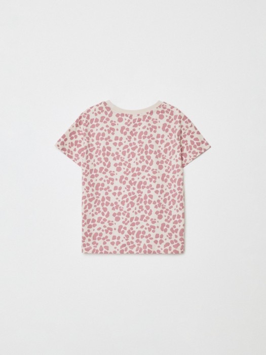 футболка с принтом для девочек от бренда sela вид слева