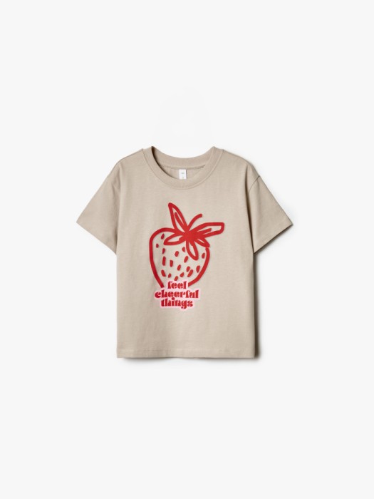 футболка с принтом для девочек по цене 599 руб вид справа