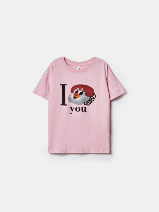 футболка с принтом для девочек 4610517529190 фотография