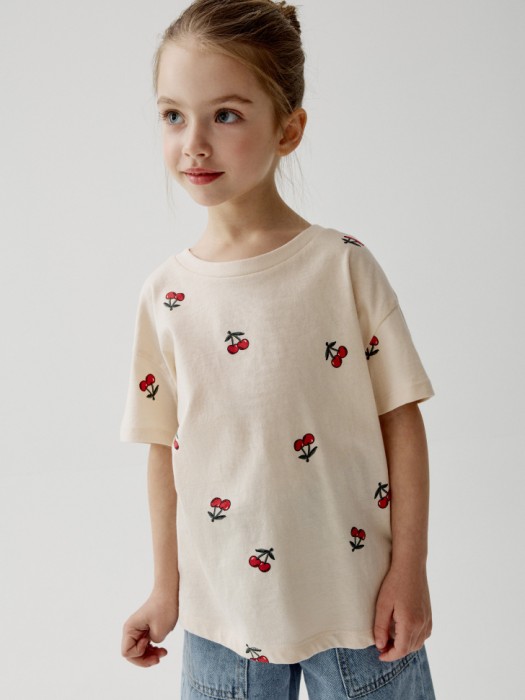 футболка с принтом для девочек 4680704496086 фотография