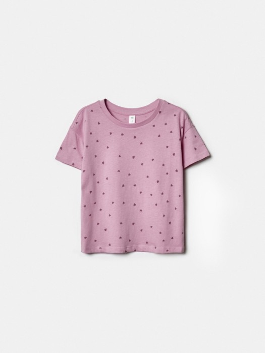 футболка с принтом для девочек по цене 599 руб вид справа