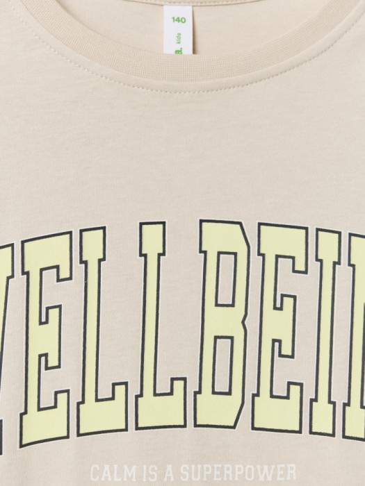 футболка с принтом для девочек по цене 799 руб вид справа