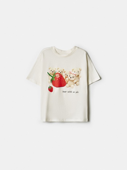 футболка с принтом для девочек по цене 1299 руб вид справа