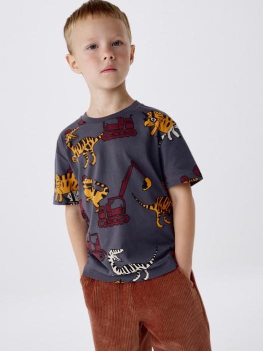футболка с принтом для мальчиков 4680798460130 фотография