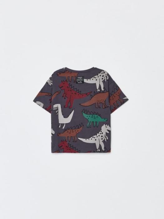 футболка с принтом для мальчиков от бренда sela вид слева