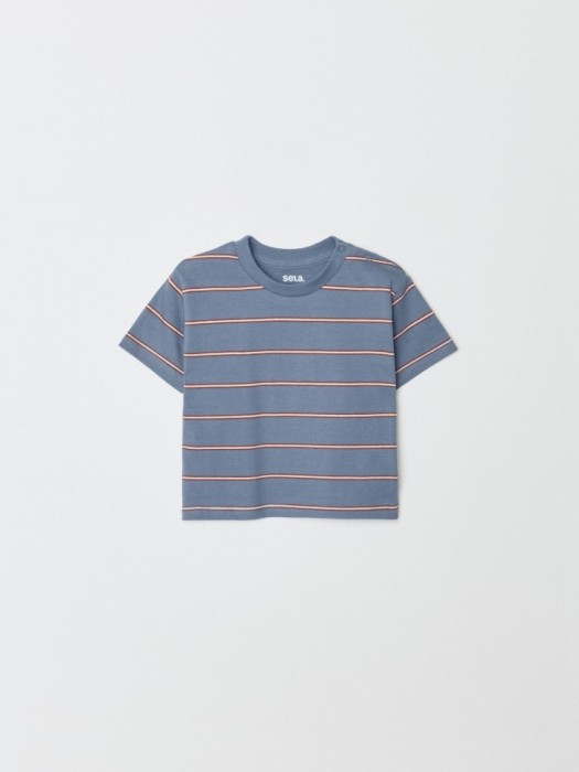 футболка с принтом для малышей от бренда sela вид слева