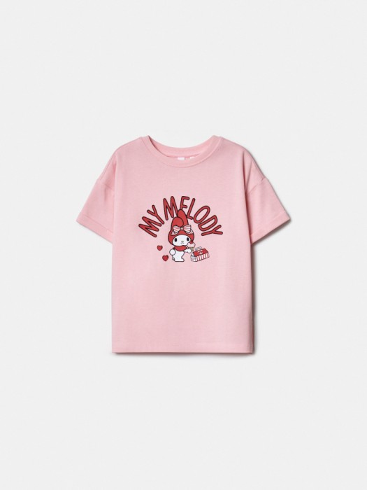 футболка с принтом hello kitty для девочек по цене 999 руб вид справа