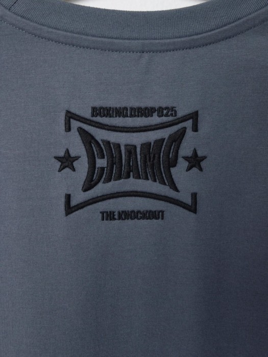 футболка с принтом и вышивкой из линейки  young универсального стиля с лицевой стороны