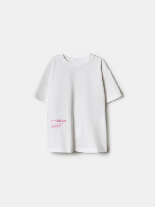 футболка с принтом из коллекции art people с адель левитовой из хлопка спереди