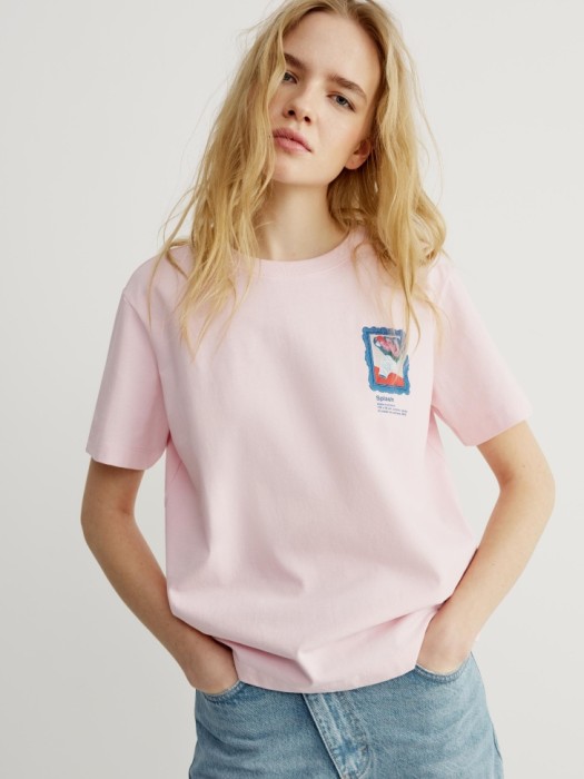 футболка с принтом из коллекции art people с адель левитовой 4610517726391 фотография