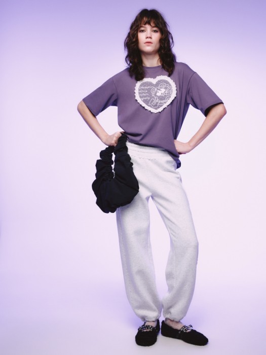 футболка с принтом из коллекции  young x смешарики от бренда sela вид слева