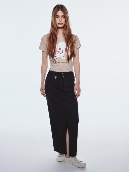 футболка с принтом из линейки  young из россии вид сбоку