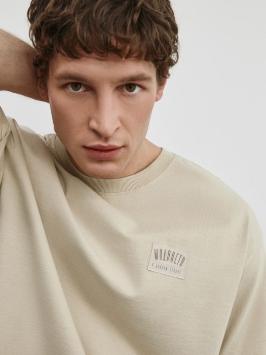 футболка с принтом  x союзмультфильм по цене 3299 руб вид справа