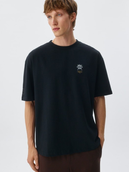 футболка с принтом  x союзмультфильм по цене 2999 руб вид справа