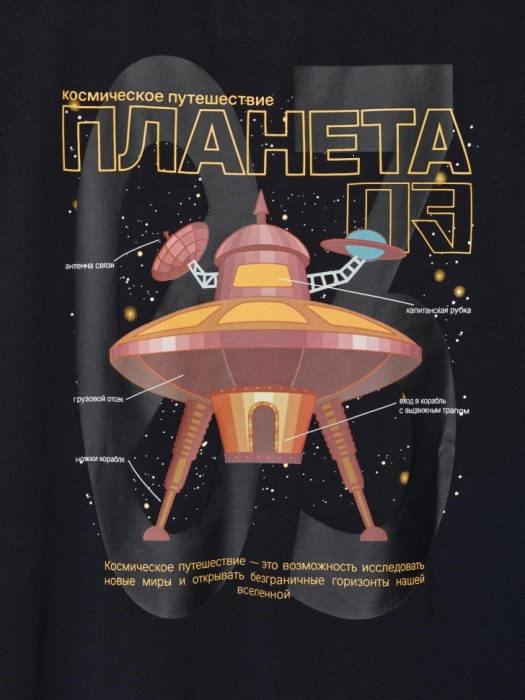 футболка с принтом  x союзмультфильм для взрослого возраста с изнаночной стороны