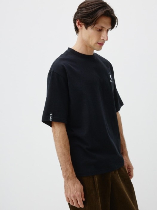 футболка с принтом  x союзмультфильм по цене 2999 руб вид справа