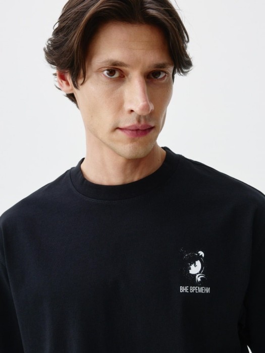 футболка с принтом  x союзмультфильм из россии вид сбоку