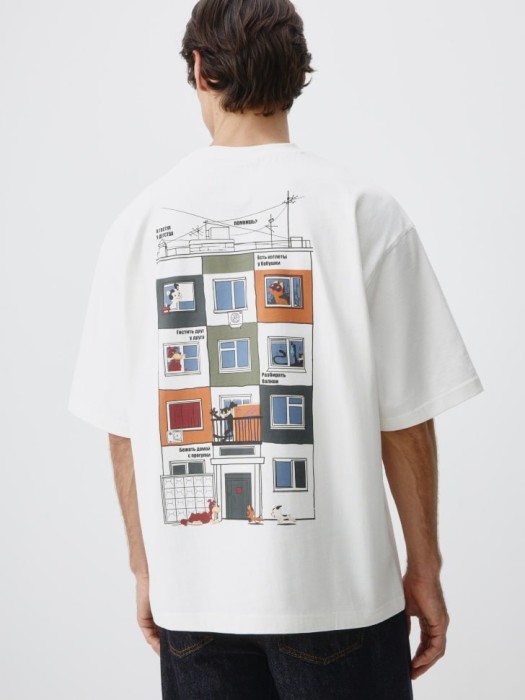 футболка с принтом  x союзмультфильм 4680798644882 фотография