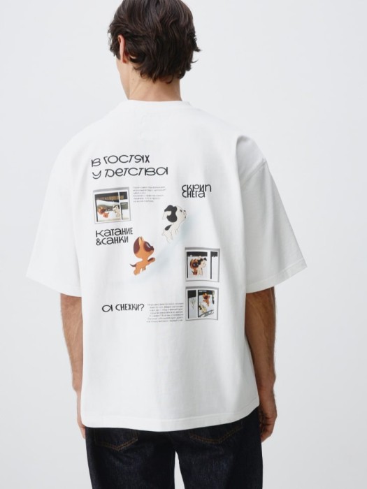 футболка с принтом  x союзмультфильм 4680798644820 фотография