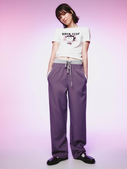 футболка с принтом  young x смешарики от бренда sela вид слева