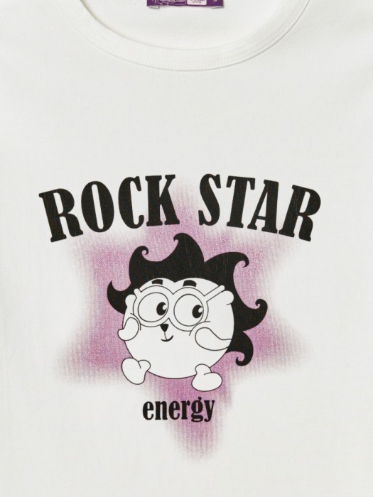 футболка с принтом  young x смешарики из хлопка спереди