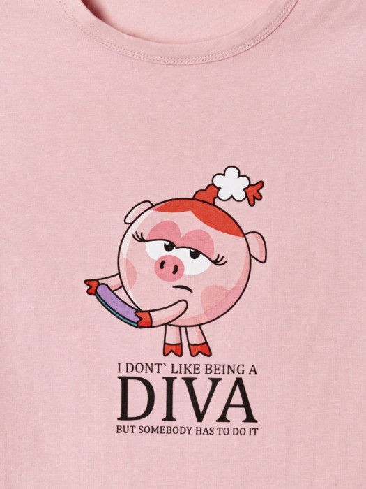 футболка с принтом  young x смешарики из хлопка спереди