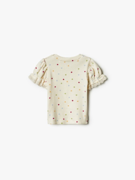 футболка с рукавами-фонариками для малышей по цене 799 руб вид справа