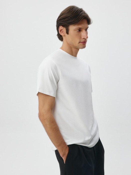 футболка slim fit базовая по цене 1299 руб вид справа