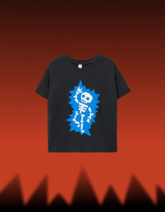 футболка со светящимся в темноте принтом halloween для мальчиков 4610283964454 фотография