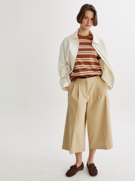 футболка в полоску от бренда sela вид слева