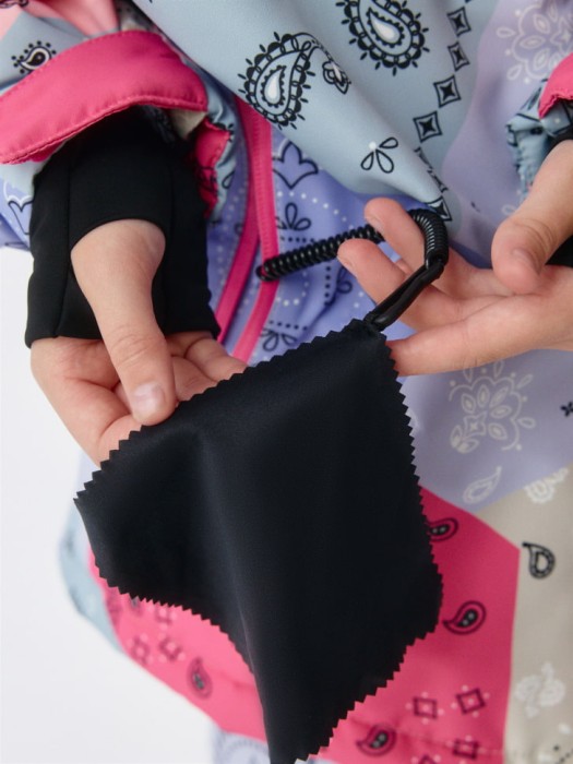 горнолыжная куртка из технологичной мембранной ткани drytex® для девочек универсального стиля с лицевой стороны