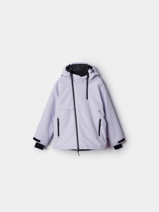 горнолыжная куртка из технологичной мембранной ткани drytex® для девочек для детского возраста с изнаночной стороны