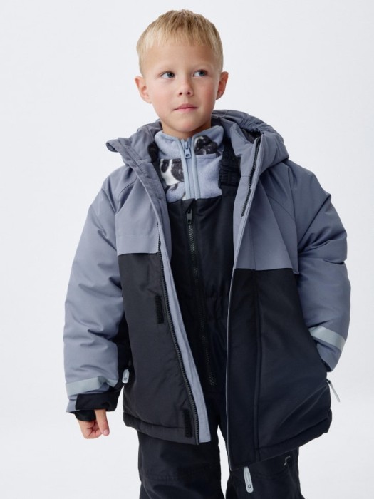 горнолыжная куртка из технологичной мембранной ткани drytex® для мальчиков из синтепона спереди