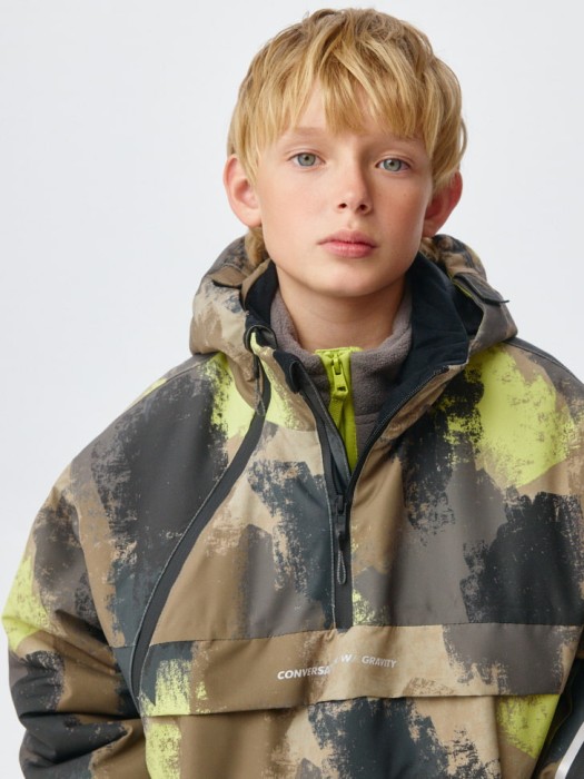 горнолыжная куртка из технологичной мембранной ткани drytex® для мальчиков из пластика спереди