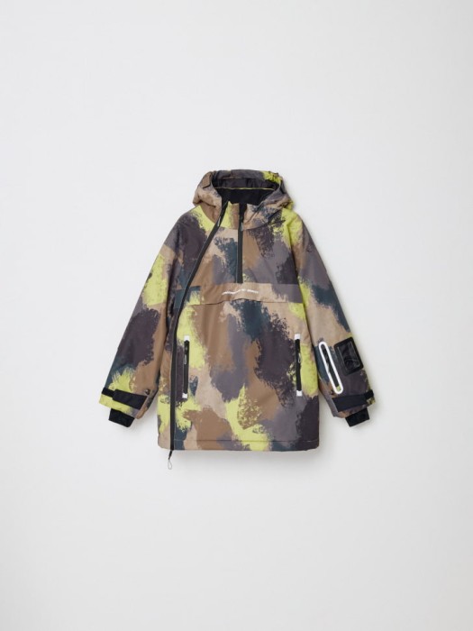 горнолыжная куртка из технологичной мембранной ткани drytex® для мальчиков универсального стиля с лицевой стороны