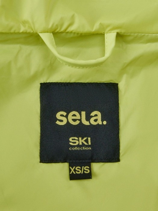 горнолыжная куртка из технологичной мембраны с лямками для взрослого возраста с изнаночной стороны