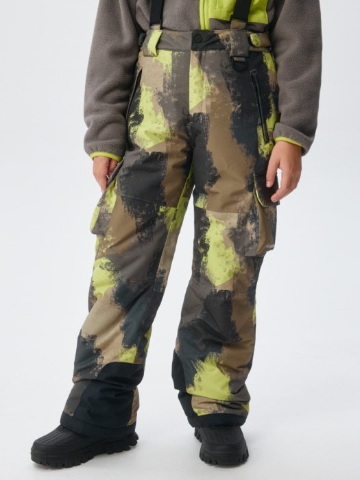 горнолыжные брюки из технологичной мембранной ткани drytex® детские из россии вид сбоку