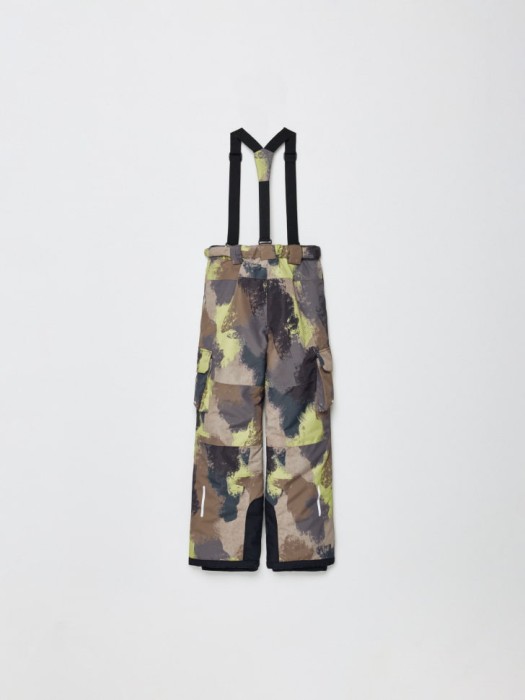 горнолыжные брюки из технологичной мембранной ткани drytex® детские для детского возраста с изнаночной стороны