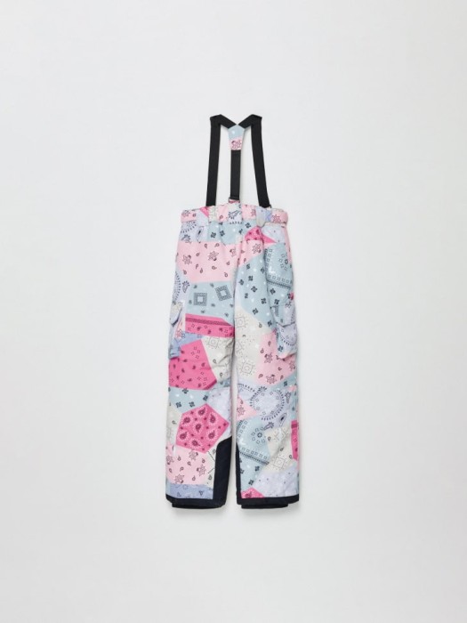 горнолыжные брюки из технологичной мембранной ткани drytex® для девочек для детского возраста с изнаночной стороны