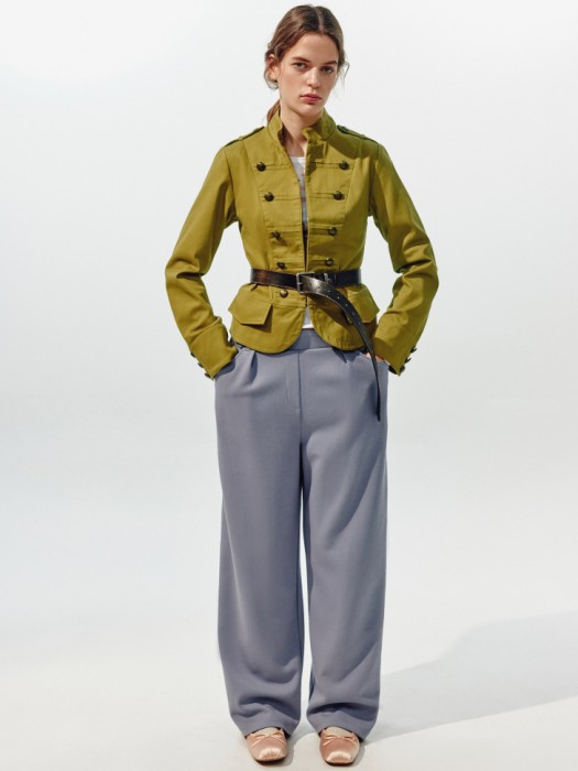 гусарский жакет из линейки  young от бренда sela вид слева