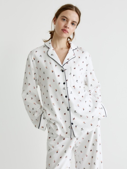 хлопковая пижама с принтом 4610517172877 фотография