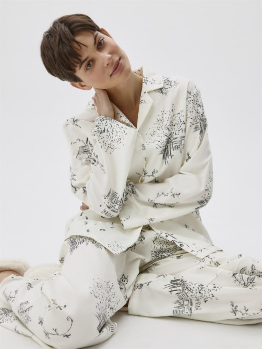 хлопковая пижама с принтом 4680704105575 фотография