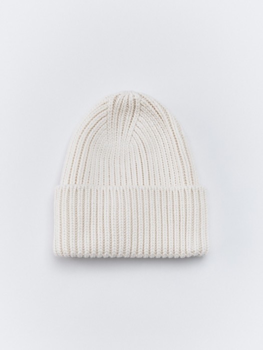 хлопковая шапка-бини крупной вязки 4610517278715 фотография