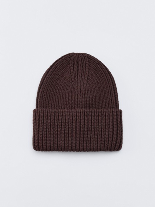 хлопковая шапка-бини крупной вязки 4610517278722 фотография