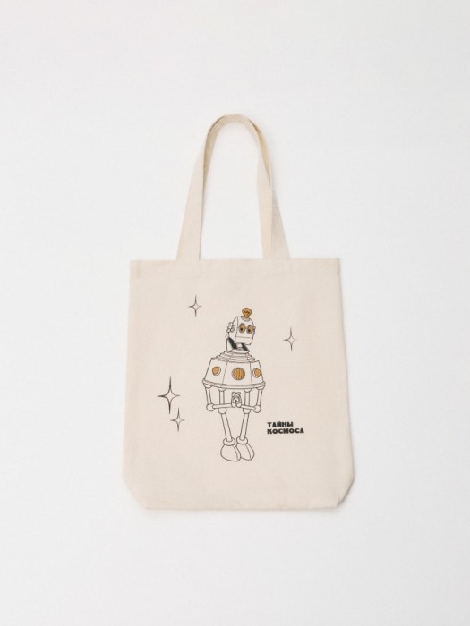 хлопковая сумка-шоппер с принтом  x союзмультфильм 4680704572582 фотография