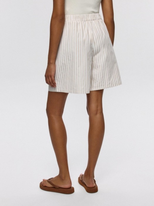 хлопковые шорты с патчем на поясе по цене 799 руб вид справа