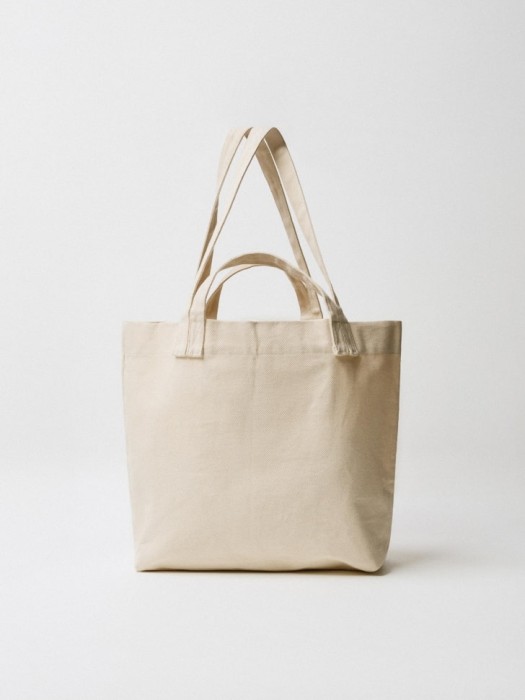 хлопковый шоппер с принтом от бренда sela вид слева